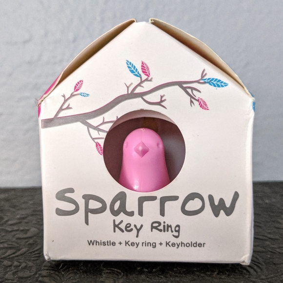 3/$15🍎Sparrow in House Key Chain - Picture 2 of 7
